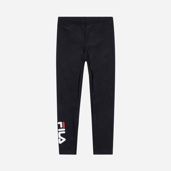 Fila Aqua Boy's Leggings - Black,NZ 195-2685